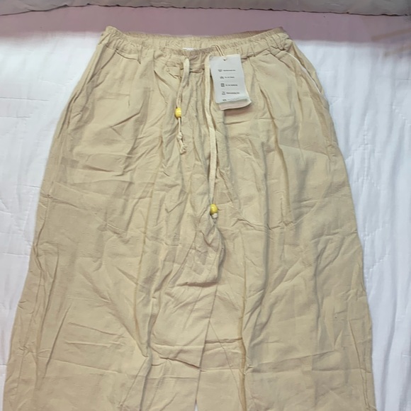 Coofandy- Linen-like, elastic waist Bermuda shorts with drawstring Size XXXL NWT - Picture 1 of 7